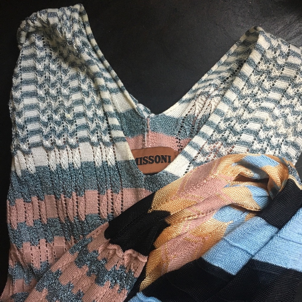 Missoni Tunic | swim cover